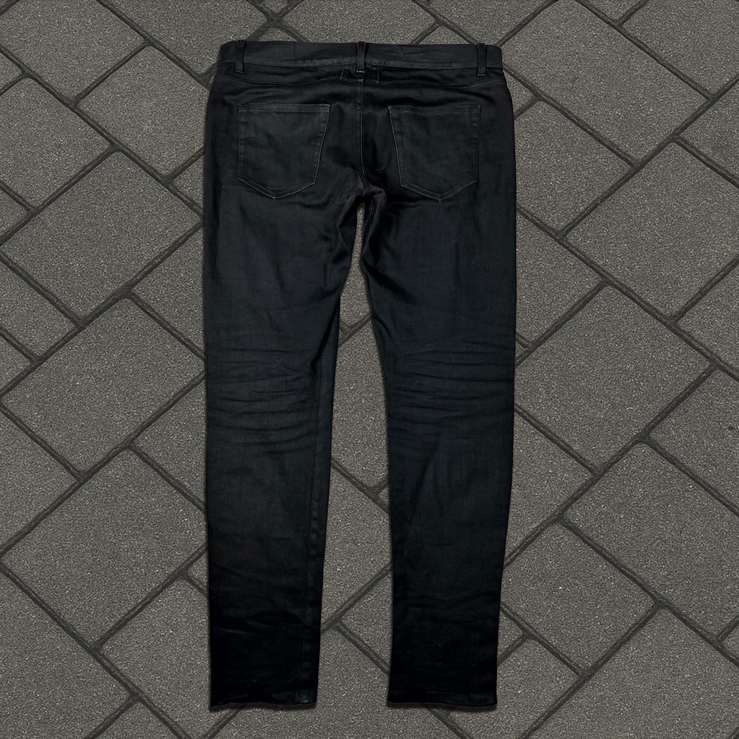 FW14 Saint Laurent Paris Black D02 Denim