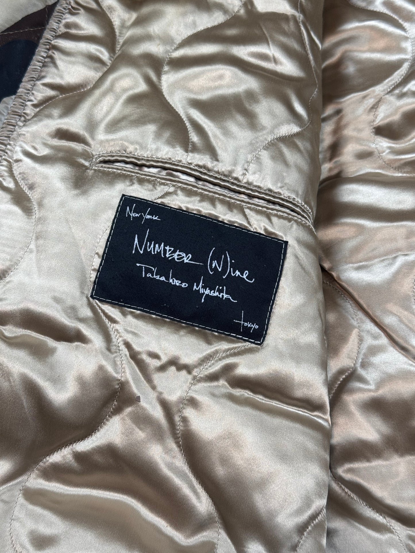 AW04 Number Nine Tribal Fur Hood Parka