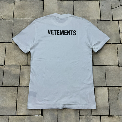 SS18 Vetements Staff Tee