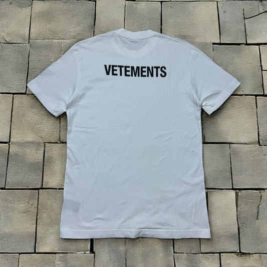 SS18 Vetements Staff Tee