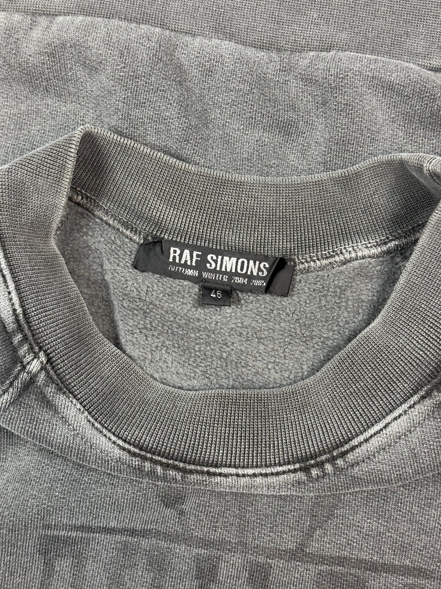 AW04 Raf Simons Exiles Crewneck