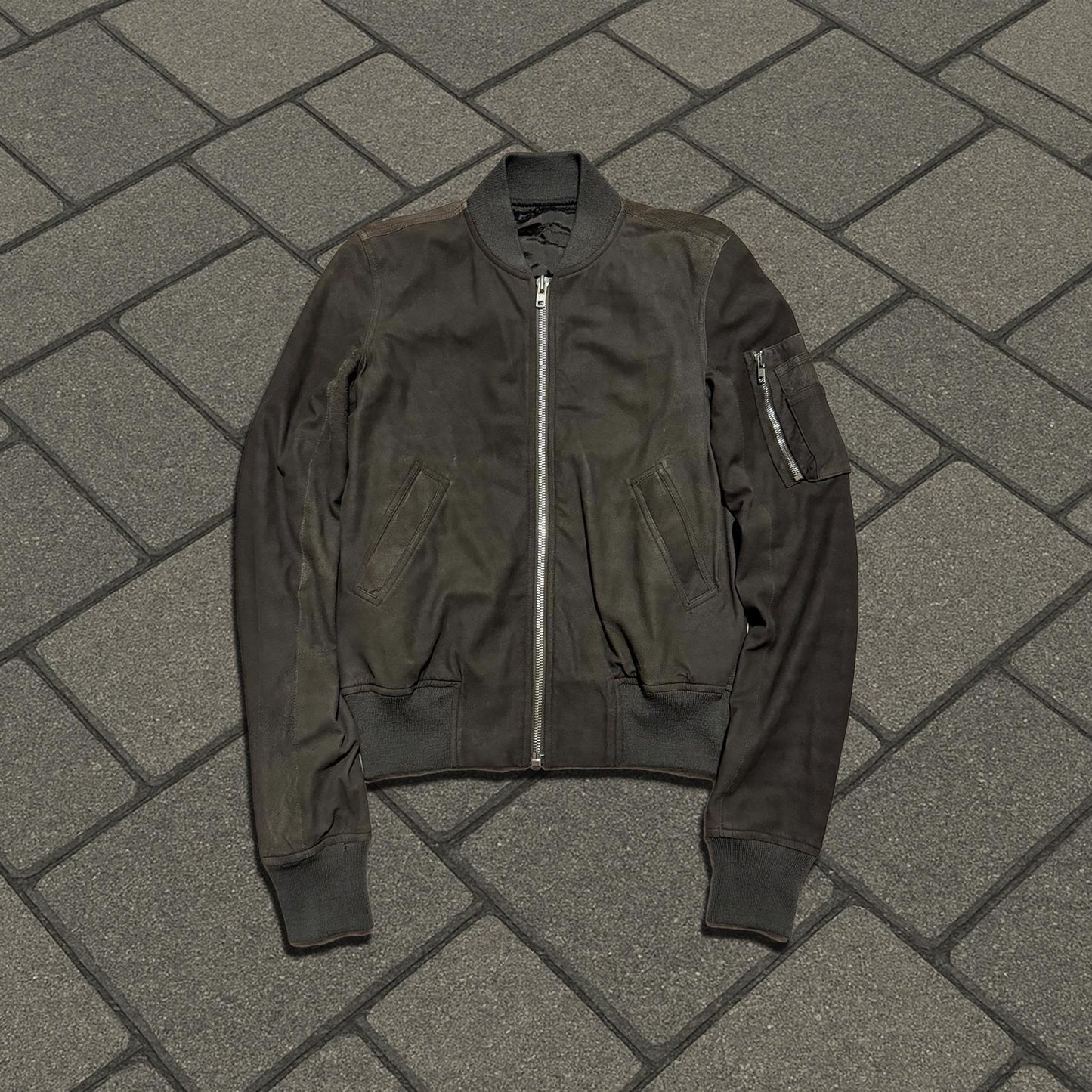 FW15 Rick Owens 'Sphinx' Dark Dust Jacket