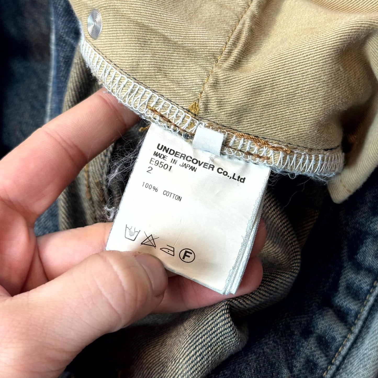 SS10 Undercover Blue Yarn 68 Denim