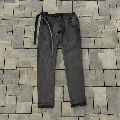FW12 Rick Owens Hogwash Half Layer Aircut Denim