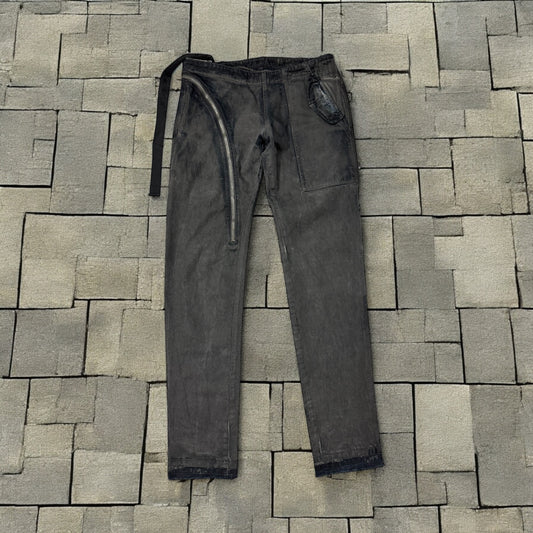 FW12 Rick Owens Hogwash Half Layer Aircut Denim