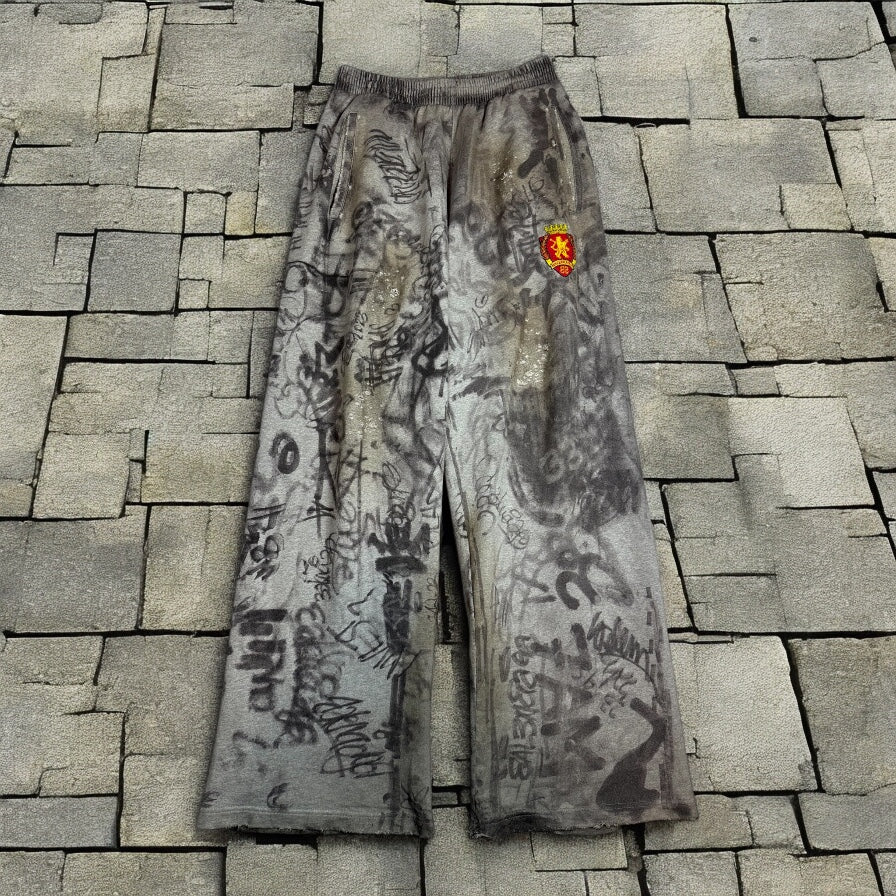 SS23 Balenciaga Grey Skater Sweatpants