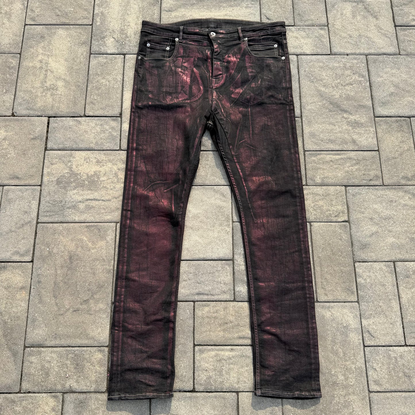 FW20 Rick Owens Bruise Wax Detroit Denim