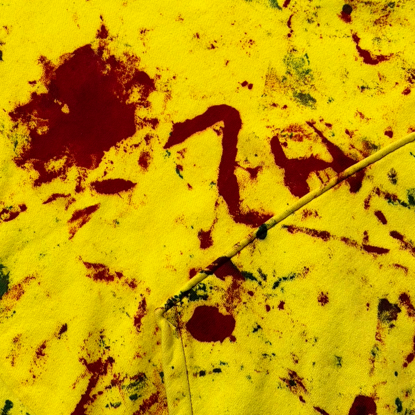 2018 Sterling Ruby Yellow Soto Bleach Hoodie