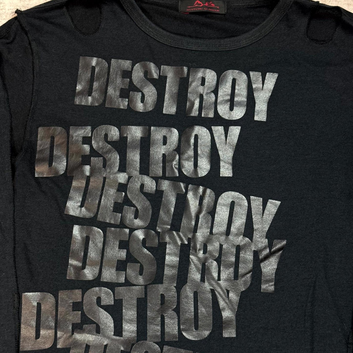 Hysteric Glamour Destroy Longsleeve