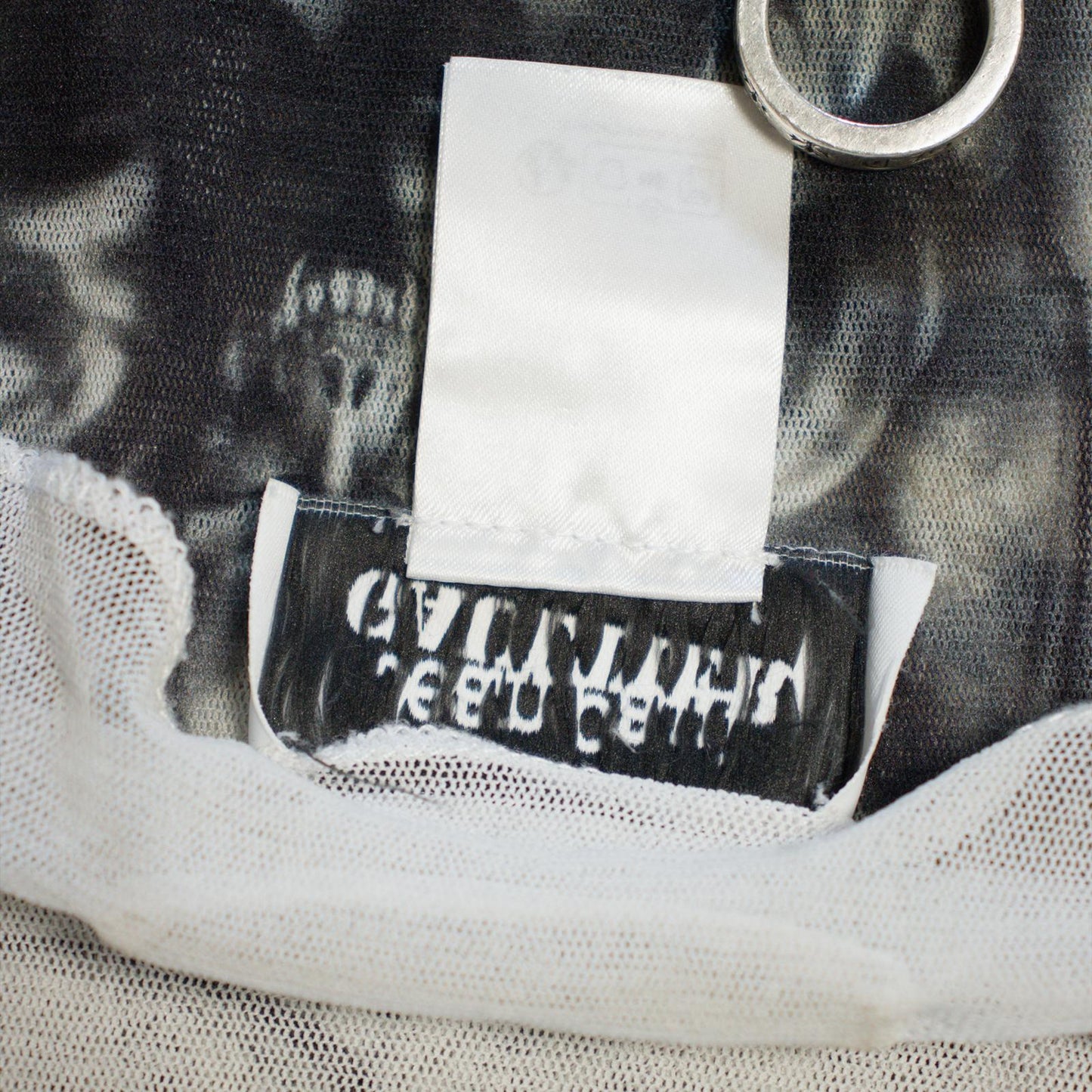SS01 Jean Paul Gaultier ‘Satan’ Mesh Longsleeve
