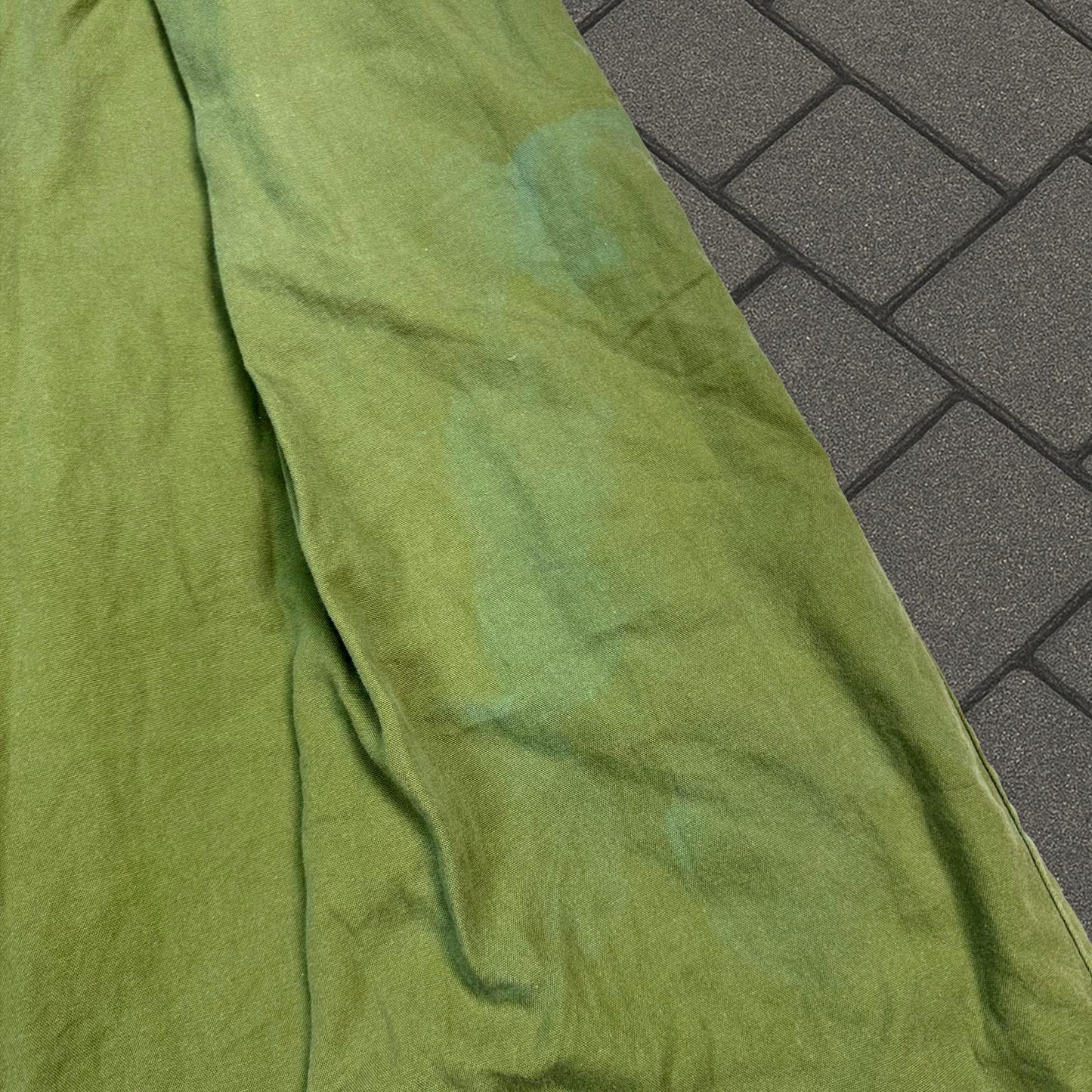 Kapital Green Parachute Shorts
