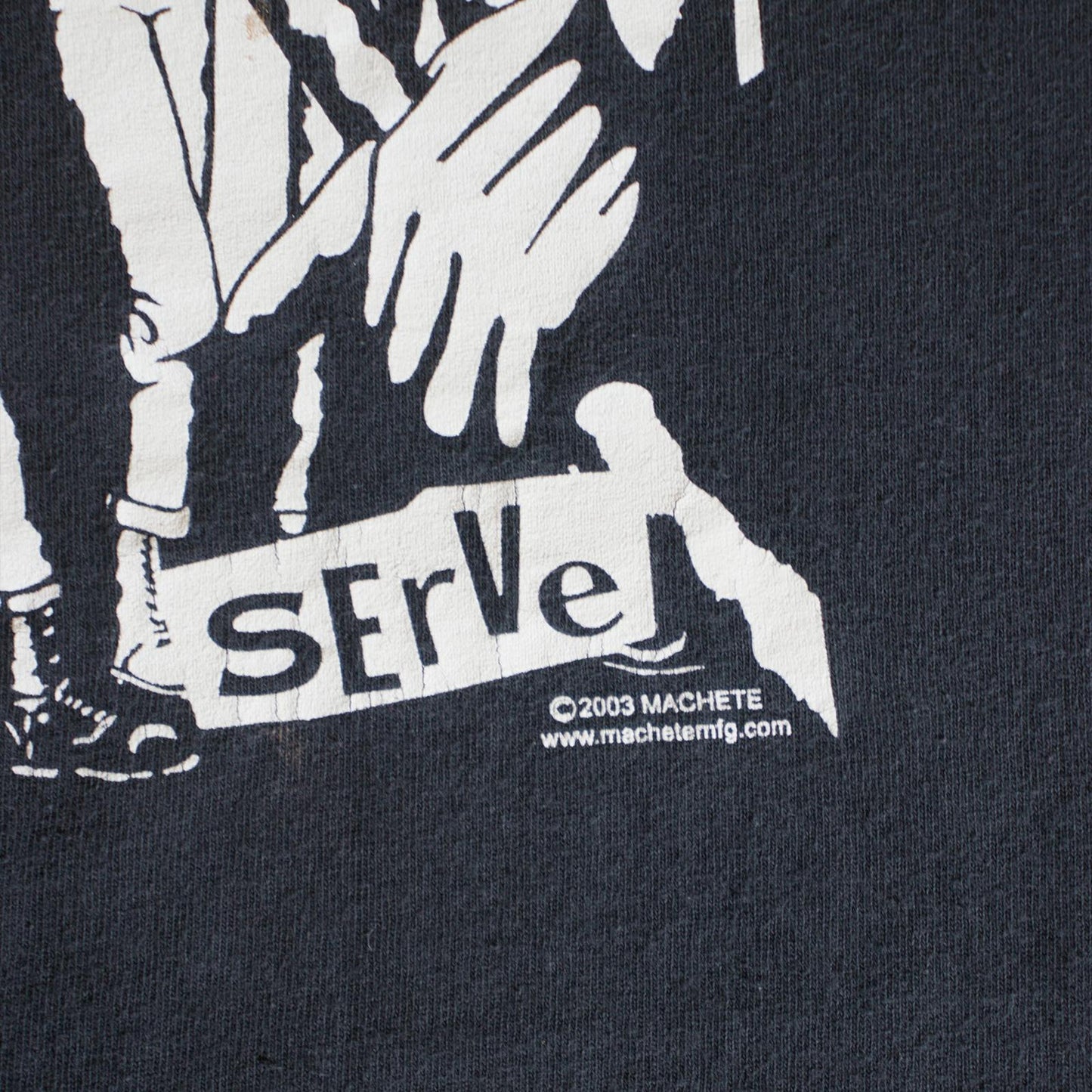 2003 The Unseen Protect And Serve Tee