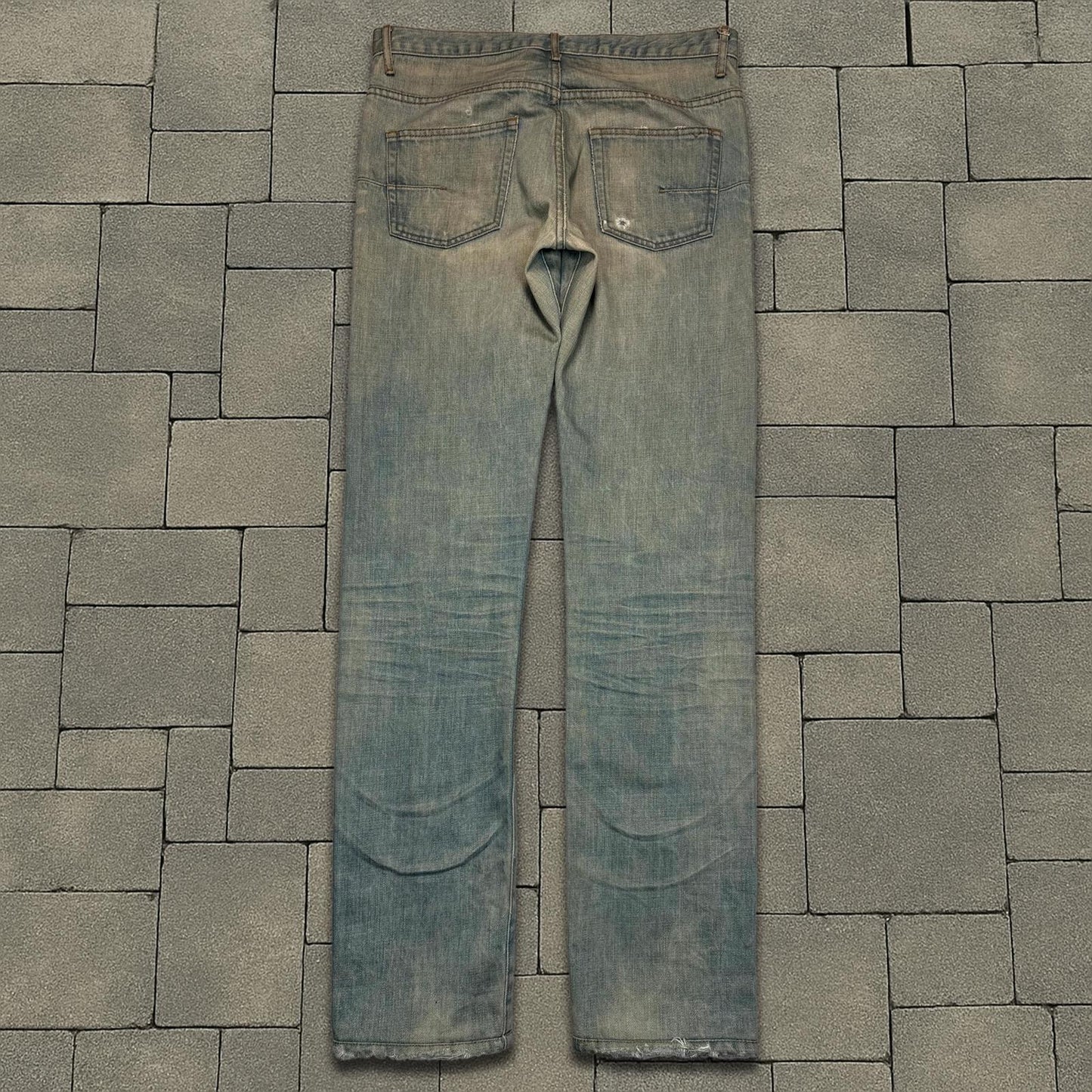 SS04 Dior Homme Unwaxed Bleu Clair Denim
