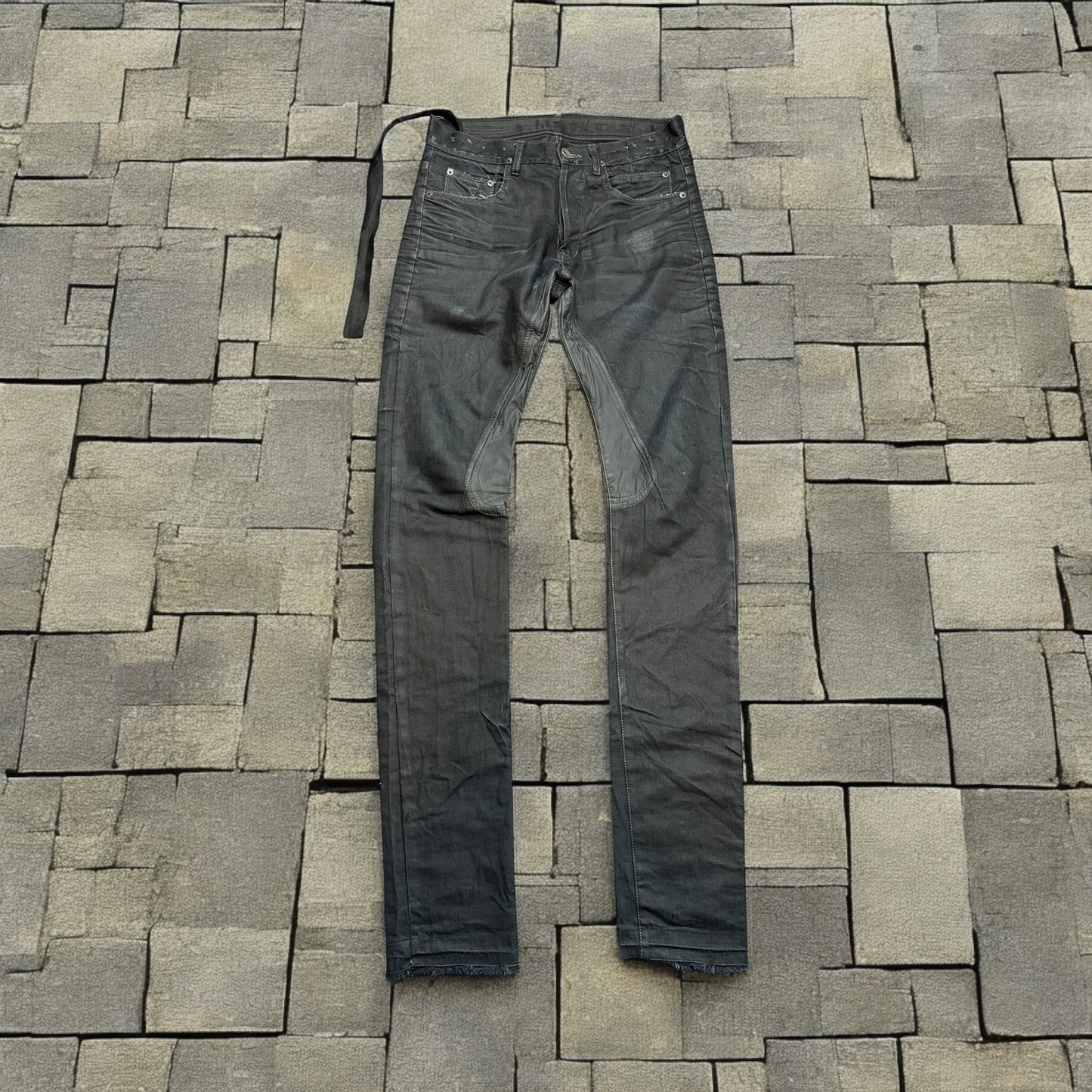 FW07 Rick Owens Biker Denim