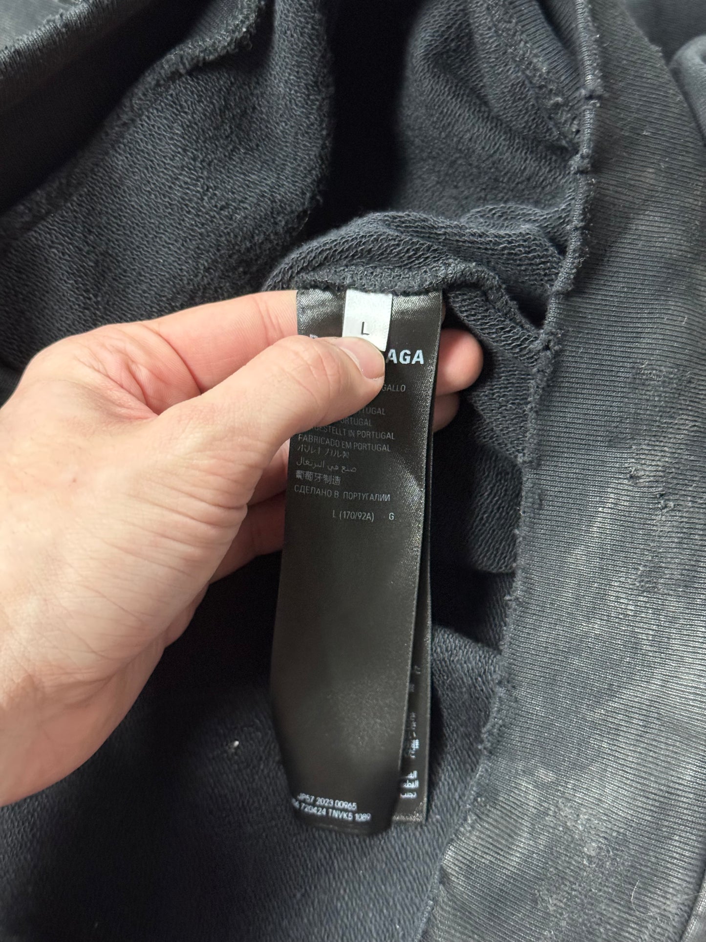 Balenciaga Muddy Gaffer Zip Up