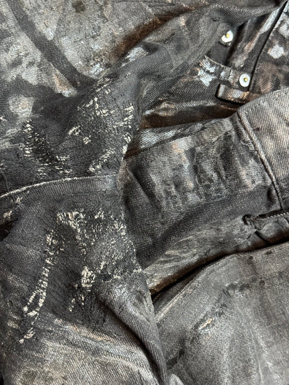 AW03 Dior Homme Luster Waxed Denim