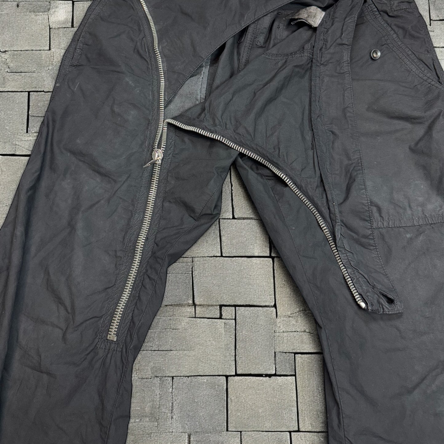 FW08 Rick Owens Poplin Aircuts