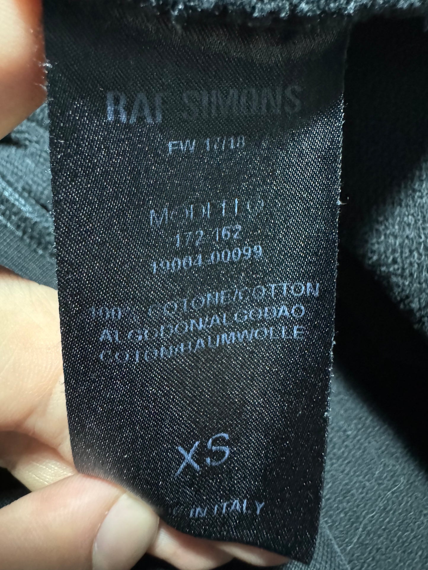 AW17 Raf Simon’s “Anyway Out Of This Nightmare” Hoodie