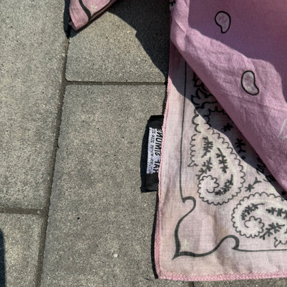 AW04 Raf Simons Pink Paisley Bandana