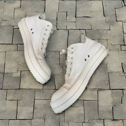 Rick Owens Milk Low Top Ramones