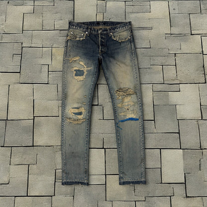 SS10 Undercover Blue Yarn 68 Denim