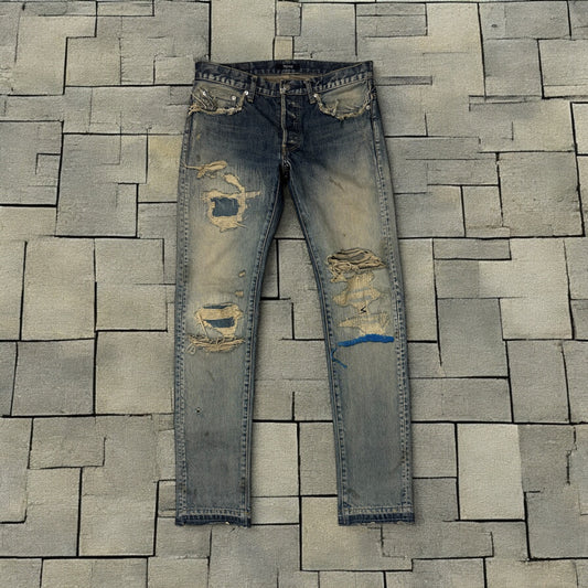 SS10 Undercover Blue Yarn 68 Denim