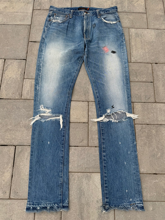 SS05 Undercover Graffiti Patch Denim