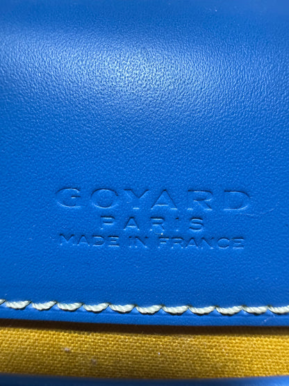 Goyard Blue Belvedere PM