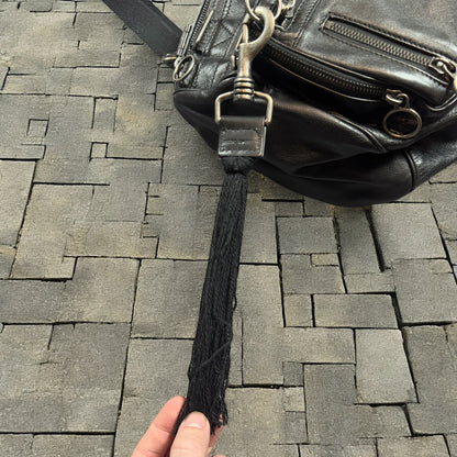AW06 Dior Homme Leather Deville Duffel Bag