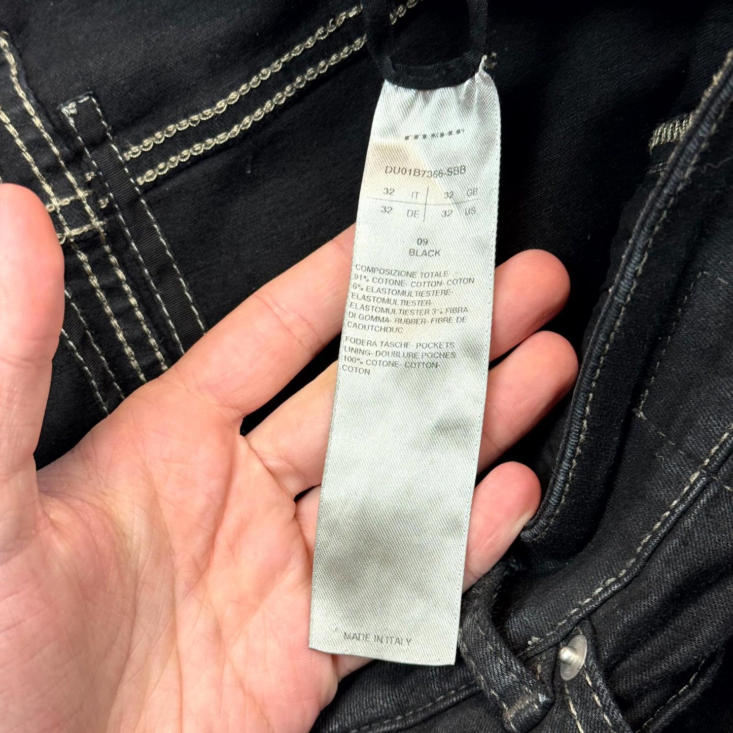 Rick Owens Drkshdw Light Wax Detroit Cut Denim