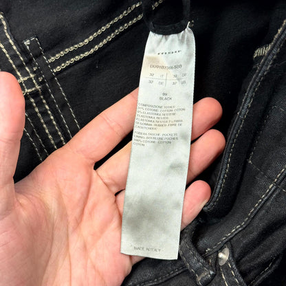Rick Owens Drkshdw Light Wax Detroit Cut Denim