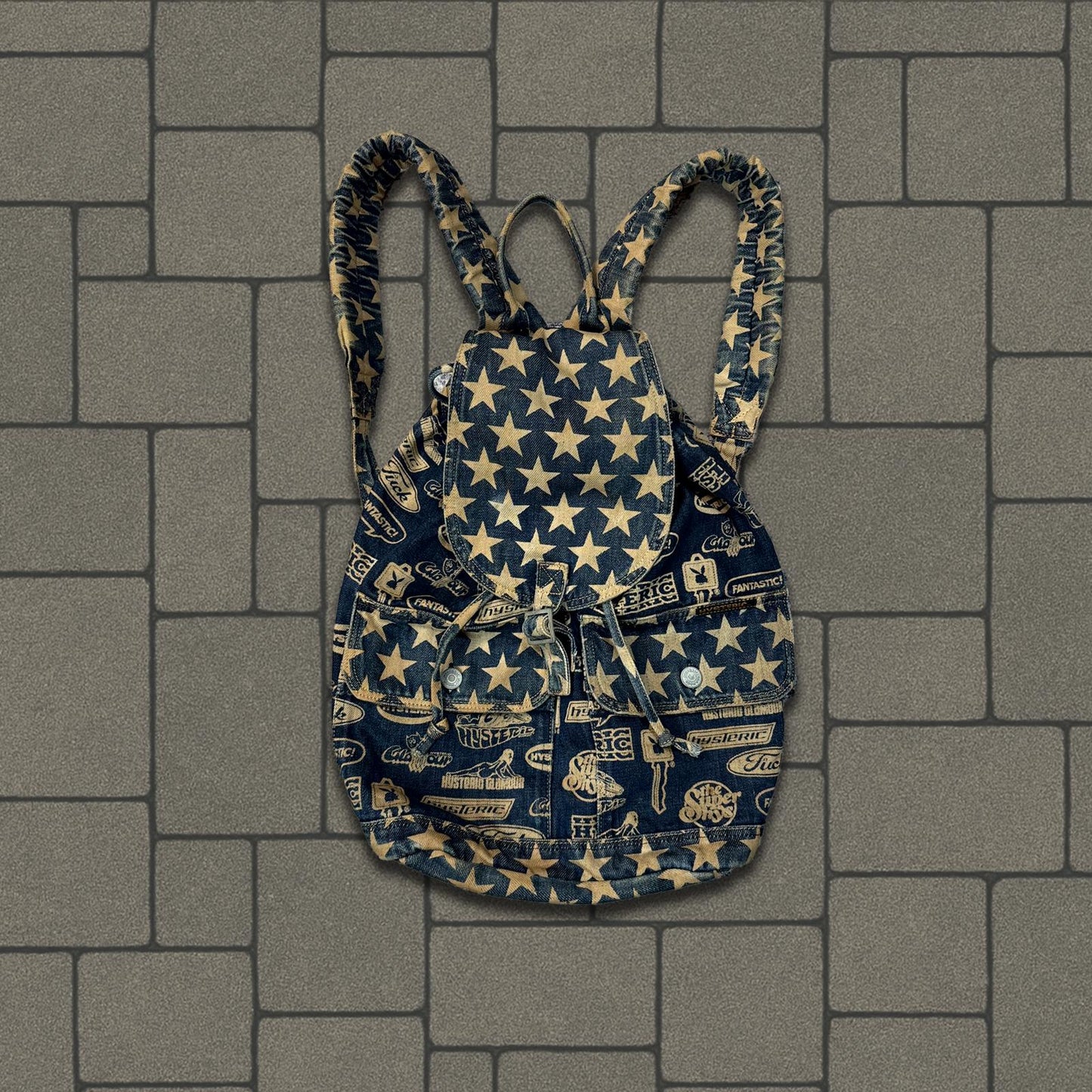 Hysteric Glamour Denim Backpack