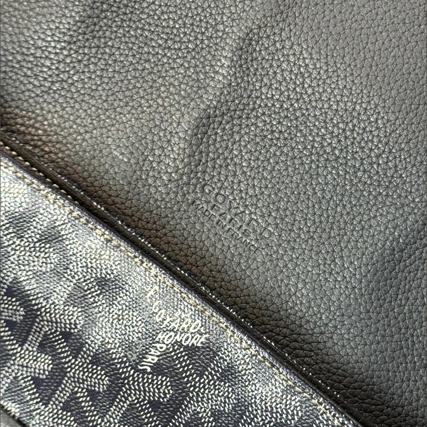 2013 Goyard Grand Bleu GM Messeneger Bag