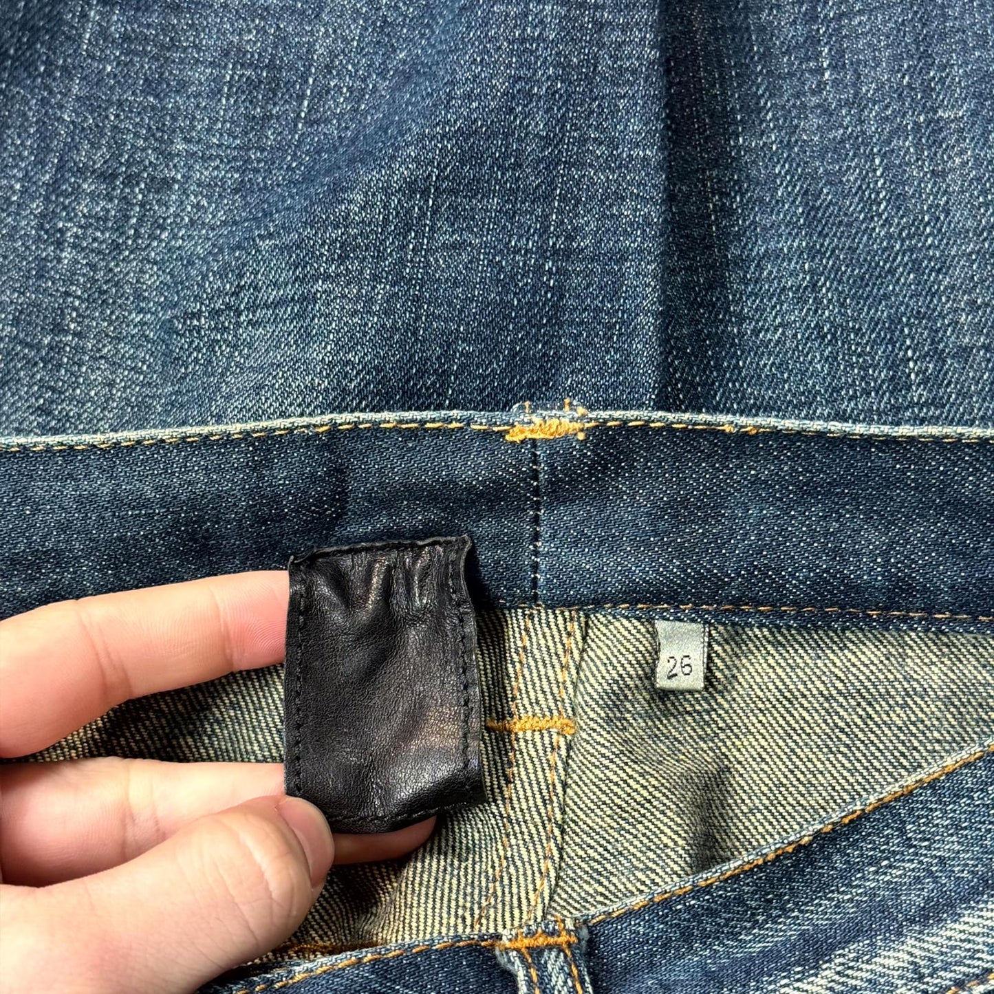 AW06 Dior Homme Dirty Wash Denim