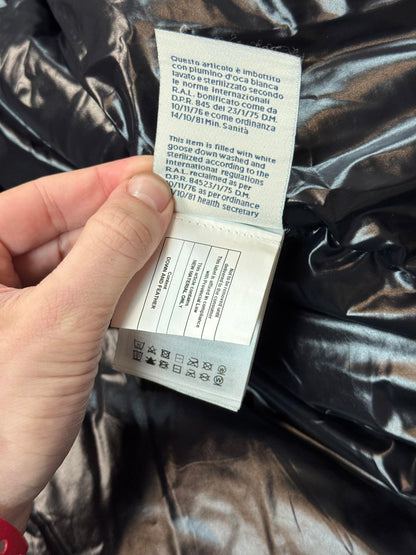 Moncler Black Down Montcla Puffer Coat
