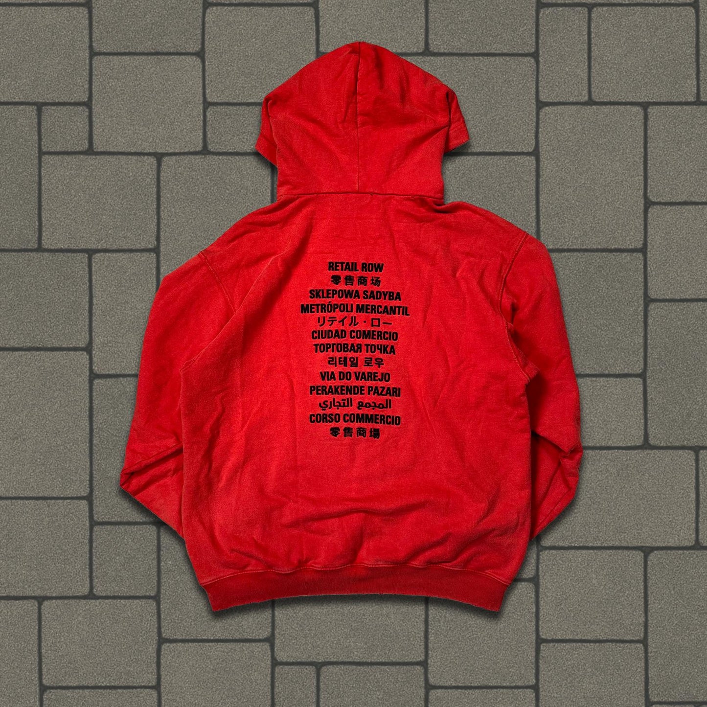 2021 Balenciaga Fortnite 1/200 Red Hoodie