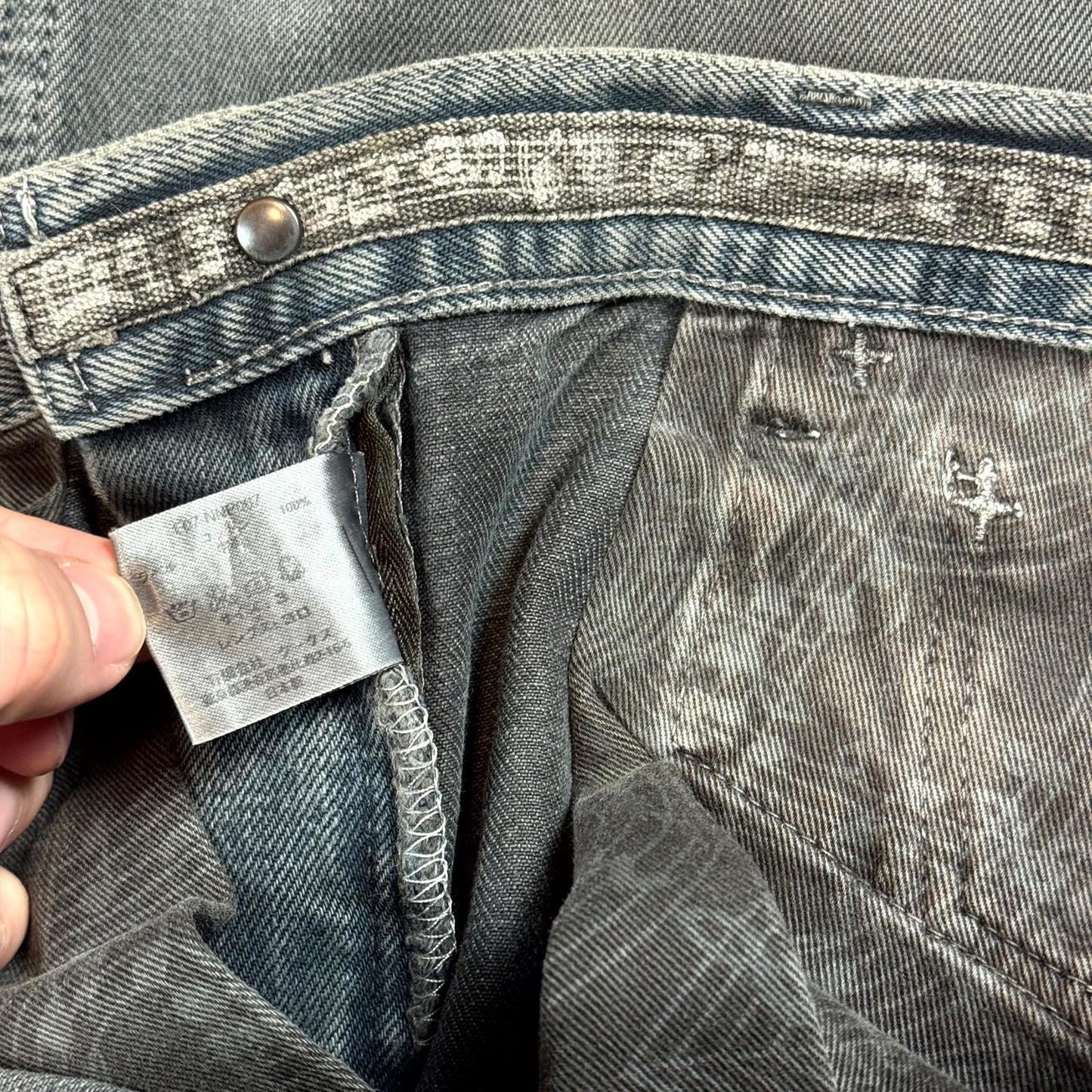 SS07 Number (N)ine Mudwash Pain Denim