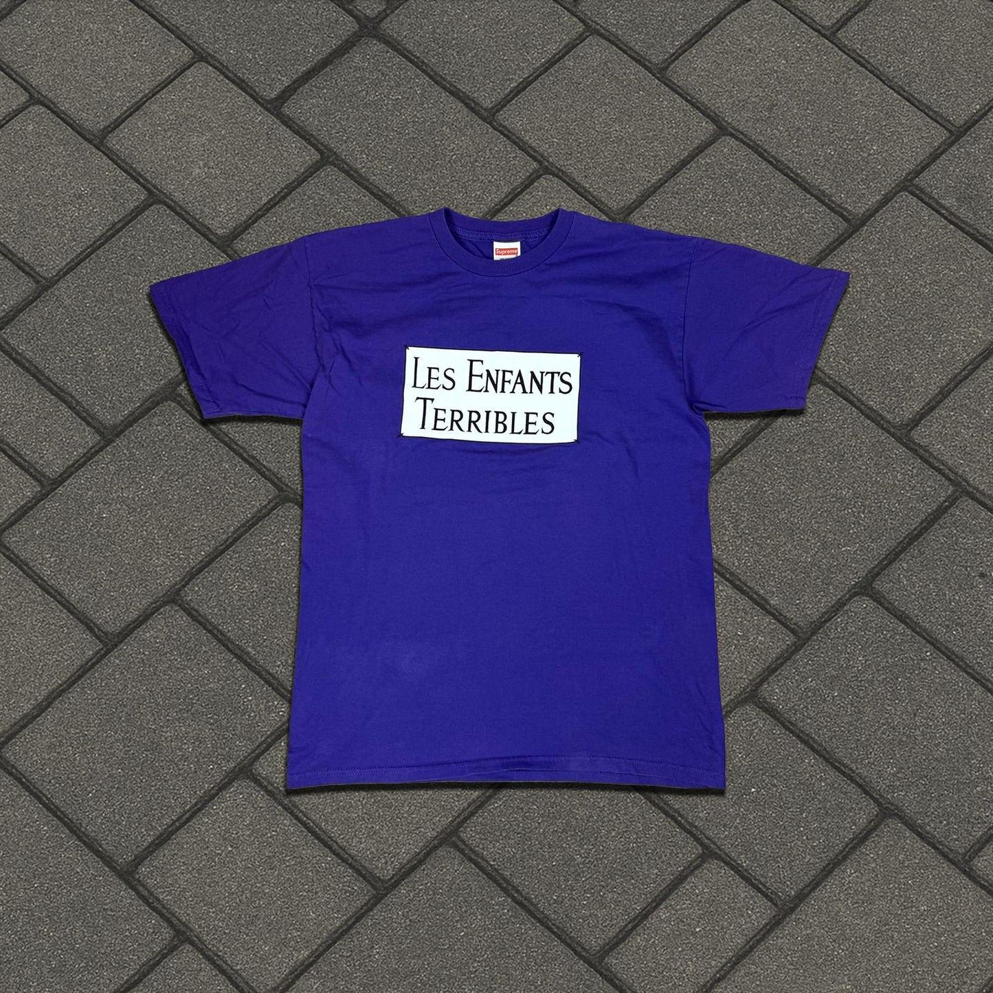 FW12 Supreme Purple Les Enfants Terribles Tee