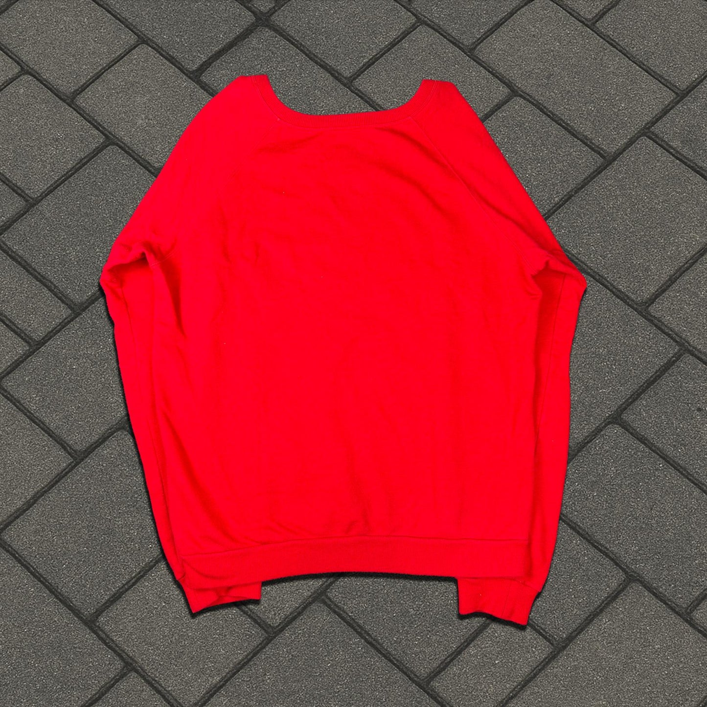 SS20 Celine Red My Own Worst Enemy Crewneck