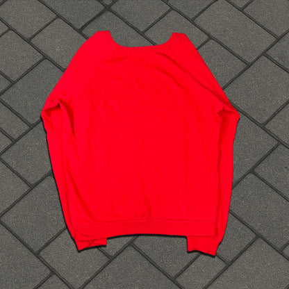SS20 Celine Red My Own Worst Enemy Crewneck