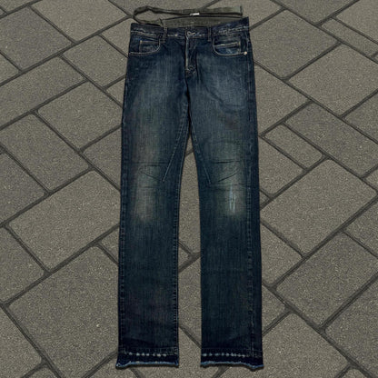 FW08 Rick Owens ‘Stag’ Clawmark Detroit Cut Denim