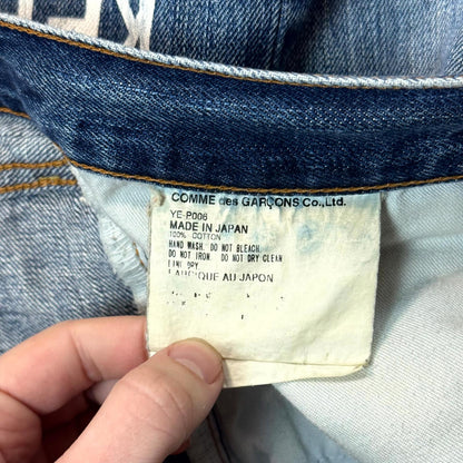 SS02 Junya Watanabe Poem Denim