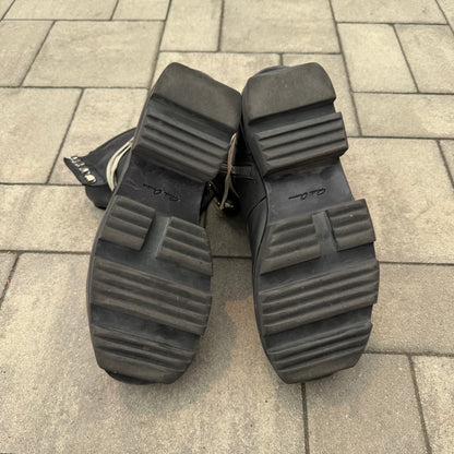 SS20 Rick Owens Leather Megatooth Boots