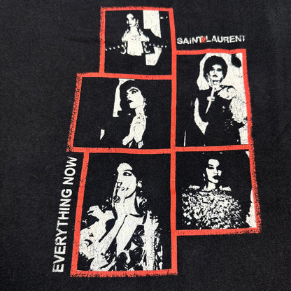 2018 Saint Laurent Paris ‘Everything Now’ Tee