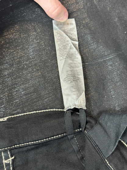 Rick Owens Waxed Bolan Denim