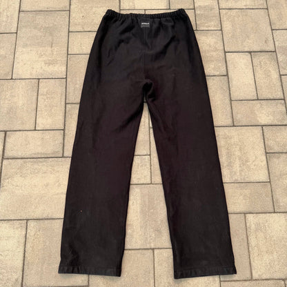 Vetements Logo Sweatpants Black