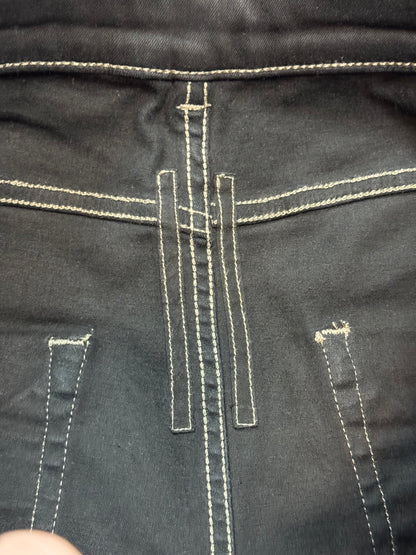 Rick Owens Waxed Detroit Cut Denim