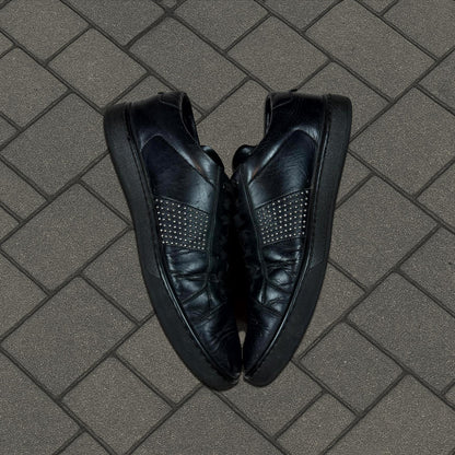 Saint Laurent Black SL/01H Studded Sneakers