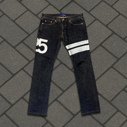 AW02 Junya Watanabe “25” Striped Denim