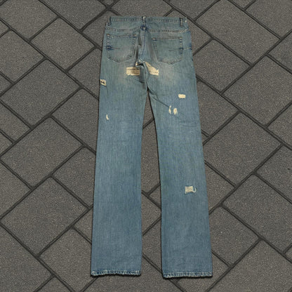 SS06 Dior Homme Crash Denim